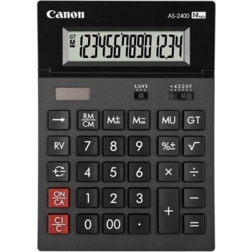 Canon As2400 calculator deskt 14dig be4585b001aa