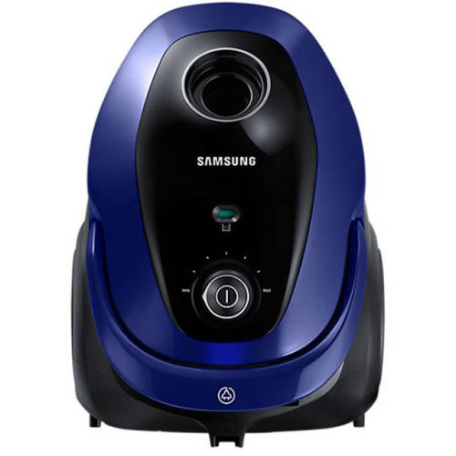 Samsung Aspirator cu sac vc07m25e0wb, 2.5 l, 750 w, tub telescopic, accesorii 2 in 1, albastru