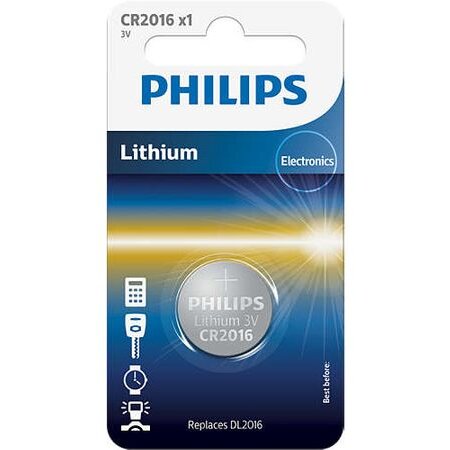 Baterie lithium 3.0v 1buc blister cr2016