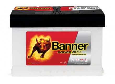 Banner Baterie power bull pro 77 ah, 680a, borna normala