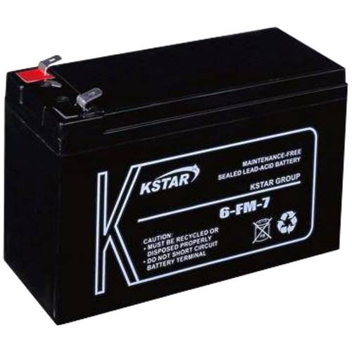 Kstar Baterie ups cu plumb-acid, voltaj: 12v, capacitate: 7ah