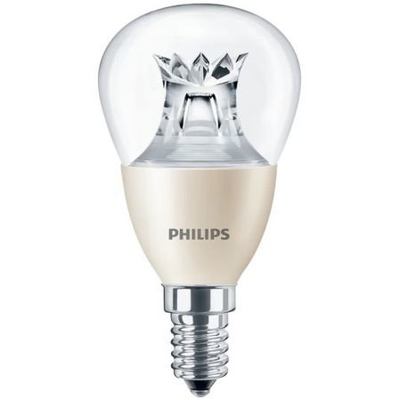 Philips Bec led warmglow, e14, 6w (40w), 470 lm, a , lumina calda, clar