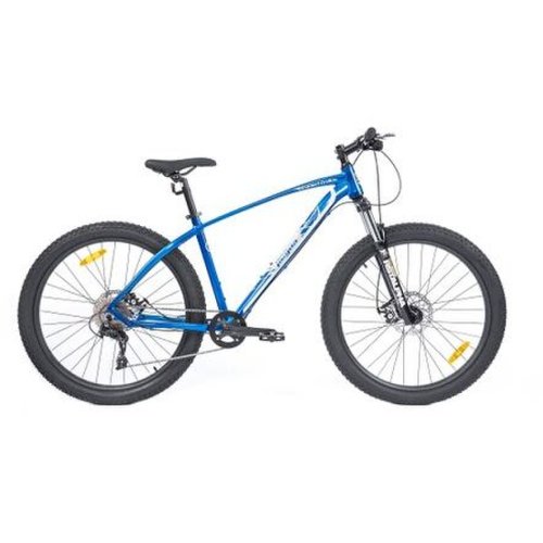 Bicicleta pegas mtb fat bike drumuri grele 17, albastru/alb