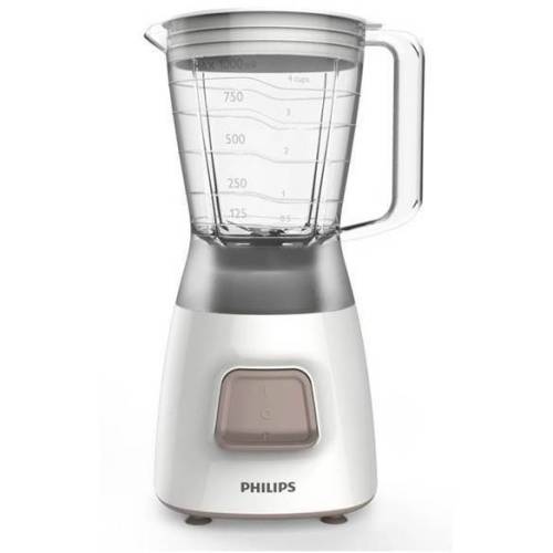 Philips Blender daily collection hr2052/00, 350 w, 1.25 l, 1 viteza, pulse, alb