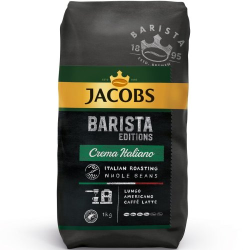 Cafea boabe jacobs barista crema italiano, 1kg