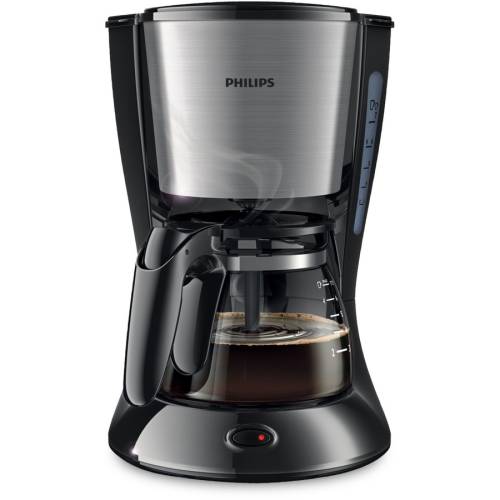 Cafetiera daily collection hd7435/20, 700 w, 0.6 l, negru