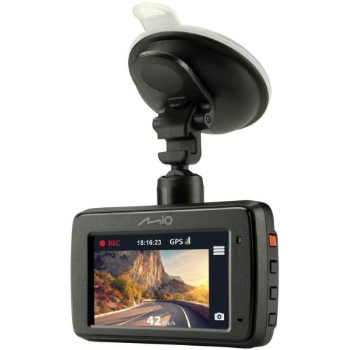 Camera auto dvr mivue731, full hd, ecran 2.7, gps integrat, unghi 130 de grade, sistem de avertizare ldws