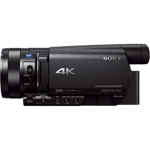 Camera video sony 4k fdrax100eb, negru