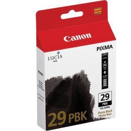 Canon pgi-29 pbk, photo black ink tank bs4869b001aa