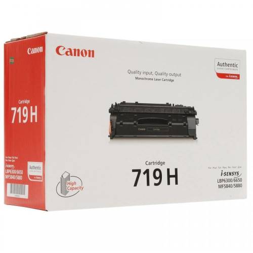 Canon toner crg719h, toner cartridge black