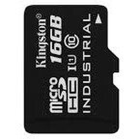 Kingston Card 16gb microsdhc uhs-i class 10 industrial temp card + sd adaptor