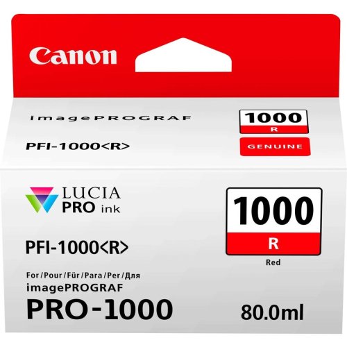 Canon Cartus cerneala lucia pro pfi-1000 red pentru imageprograf pro-1000