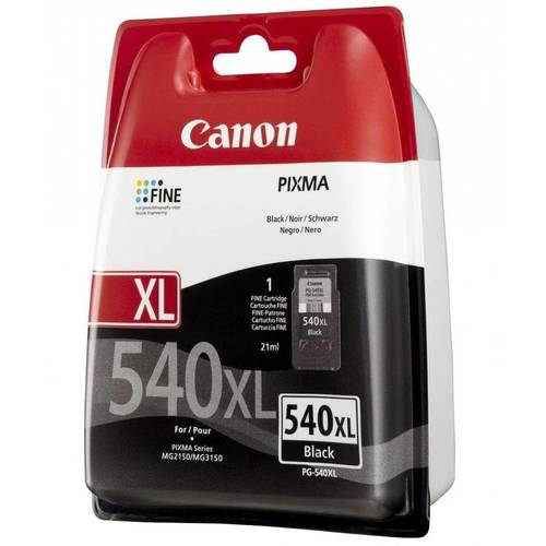 Canon Cartus pg540xl, black ink for mg2150/3150 bs5222b005aa