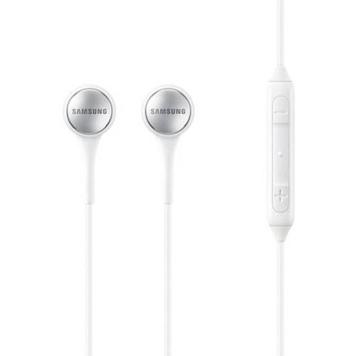 Casca cu fir stereo samsung headset in-ear, eo-ig935bwegww white