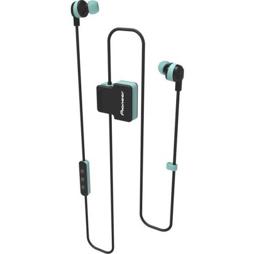 Casti audio in-ear clipwear active pioneer se-cl5bt-gr, bluetooth, rezistente la pulverizare ipx4, vernil