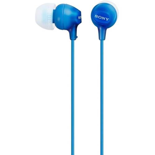 Casti audio in-ear sony mdrex15lpli, albastru