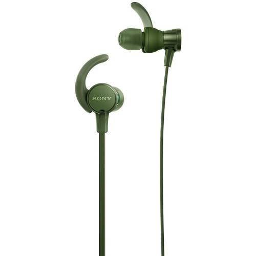 Sony Casti audio sport mdrxb510asg, extra bass, microfon, rezistente la stropire, verde