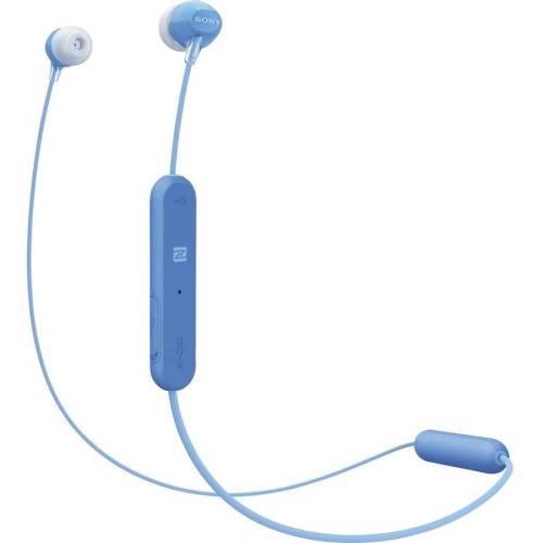 Casti in ear wi-c300l, wireless, bluetooth, nfc, albastru