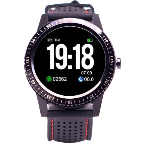 Ceas smartwatch e-boda smart time 360, silicon, negru