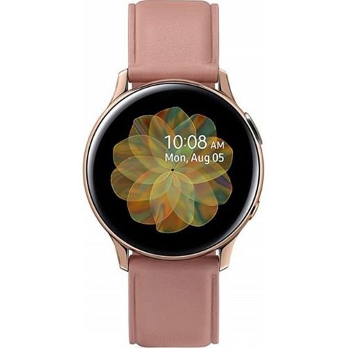 Ceas smartwatch samsung galaxy watch active 2, 40 mm, stainless steel – gold