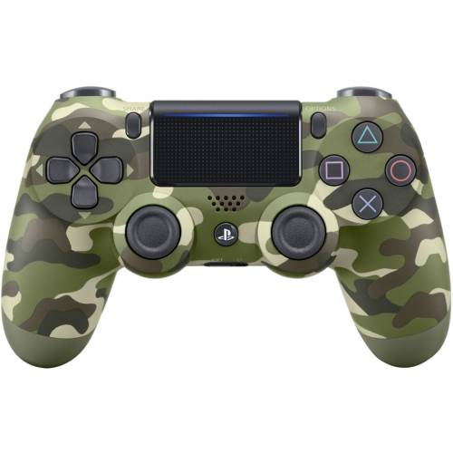 Controller sony dualshock 4 v2 pentru playstation 4, green camouflage