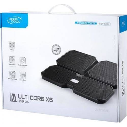 Cooler notebook deepcool multi core x6, dimensiune notebook 15.6