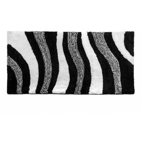 Covor shaggy hr-rug90-zbr, 90 x 50 cm, zebra