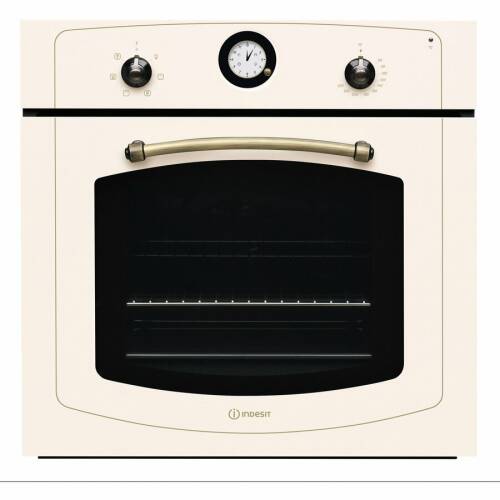 Indesit Cuptor incorporabil ifvr500ow, electric, 60 l, multifunctional, grill, clasa a, bej