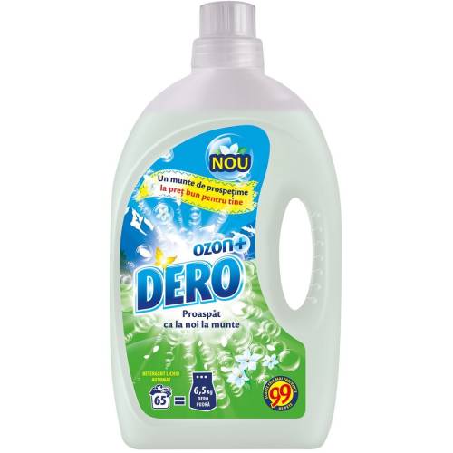 Detergent lichid dero ozon plus 65 spalari, 4.2 l