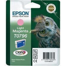 Epson singlepack light magenta t0796 claria photographic ink 11ml