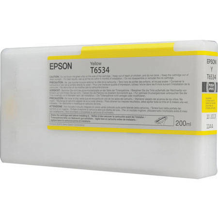 Epson t653400 ink cartridge yellow 200ml