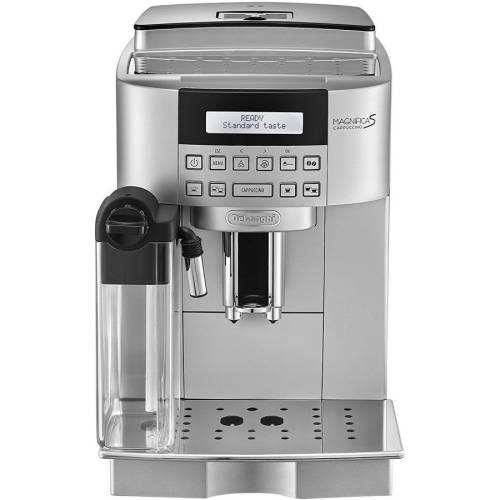 Espressor automat delonghi magnifica ecam22.360.s, 1450 w, 15 bar, 1.8 l, carafa lapte, display lcd, argintiu