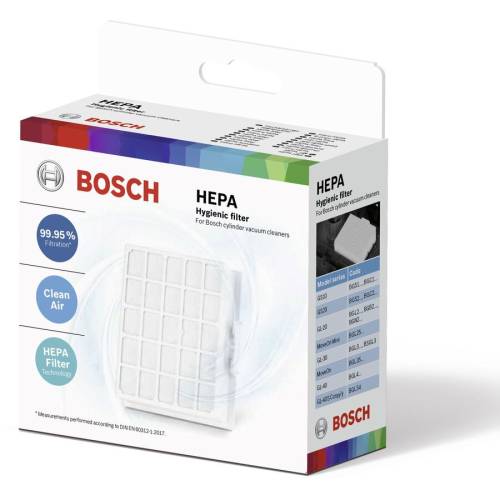 Bosch Filtru hepa bbz156hf pentru aspiratoarele bgl3