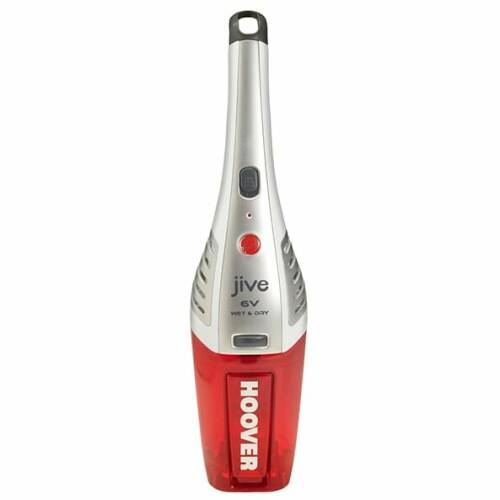 Hoover Hand vc, wet and dry, 6v, 12 min, crevice tool, a squeegee, silver red