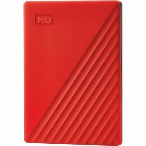 Hard disk extern wdc my passport 2tb usb 3.2 2.5 inch red