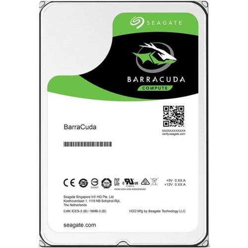 Hard disk notebook seagate barracuda guardian, 1tb, sata-iii, 5400rpm, cache 128mb, 7 mm