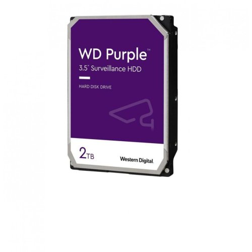 Hard disk purple surveillance, 2tb, 5400rpm, sata3, 256mb