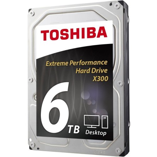 Hard disk toshiba x300 6tb sata-iii 7200 rpm 128mb bulk