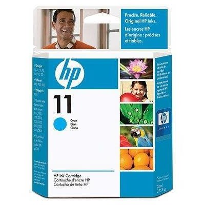 Hp c4836a ink cartridge 11 cyan 2.350 pages