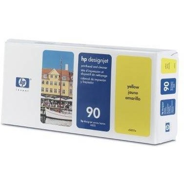 Hp c5057a printhead and printhead cleaner yellow no. 90 for desknet4000/4000ps c5057a