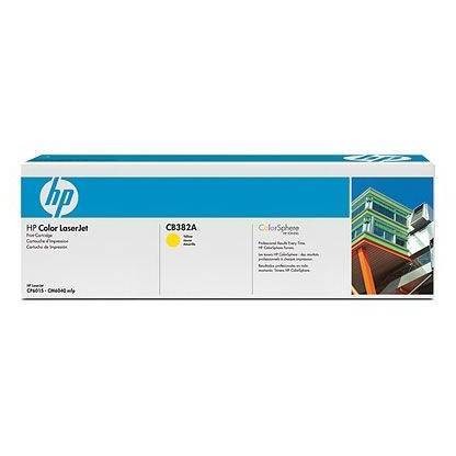 Hp cb382a toner cartridge yellow 21.000 pages