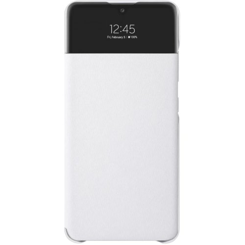 Husa de protectie samsung smart s view wallet cover pentru a32, white