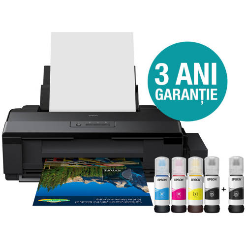 Imprimanta epson l1800, inkjet, color, format a3+