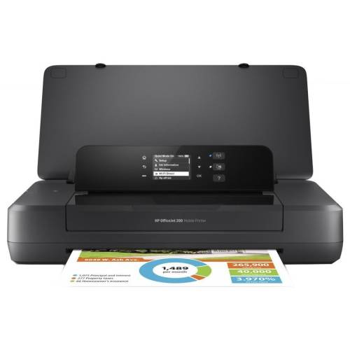 Imprimanta hp officejet 202 mobile printer, inkjet, color, a4, wi-fi