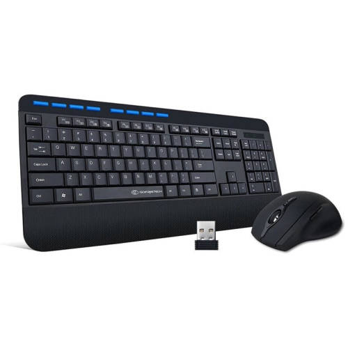 Kit wireless tastatura si mouse gofreetech gft-s001negru