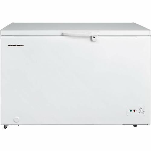Lada frigorifica heinner hcf-m362ca+, 359 l, clasa a+, sistem convertibil frigider/congelator, control mecanic, alb
