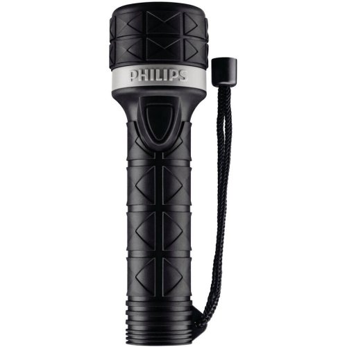 Philips Lanterna din cauciuc cu led-uri, outdoor, rezistenta la apa, baterii 2xaa (nu sunt incluse)