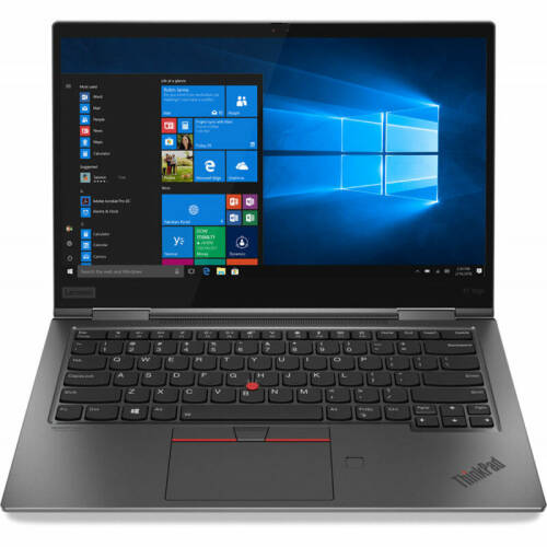 Laptop 2-in-1 lenovo 14 thinkpad x1 yoga (4nd gen), uhd ips touch, intel core i7-8565u, 16gb, 512gb ssd, gma uhd 620, 4g lte, fingerprint reader, win 10 pro, iron grey