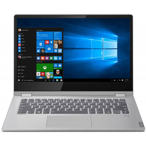 Laptop 2 in 1 lenovo ideapad c340-14api, amd ryzen 7 3700u pana la 4.0ghz, 14, full hd, touch, ips, 8gb, 512gb ssd m.2, amd radeon vega 10, windows 10, platinum grey