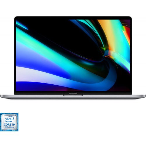 Laptop apple macbook pro 16 touch bar, procesor intel® core™ i9 2.30 ghz, 16gb, 1tb ssd, radeon pro 5500m 4gb, space grey, int kb